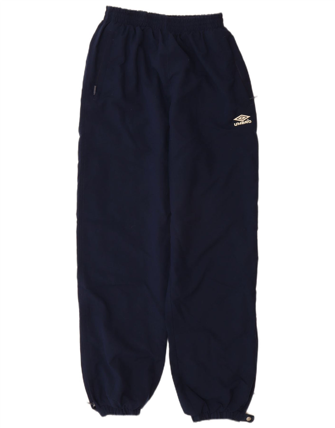 UMBRO Pantaloni da tuta da uomo Joggers piccoli poliestere blu navy