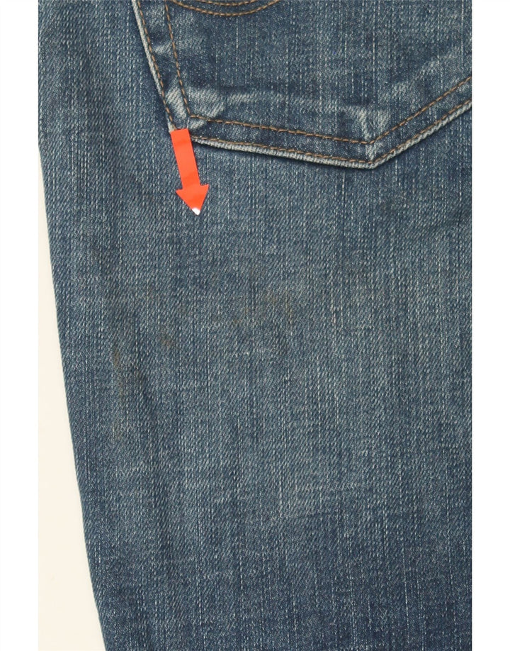 JACK & JONES Mens Clark Straight Jeans W26 L30 Blue Cotton Vintage Jack & Jones and Second-Hand Jack & Jones from Messina Hembry 