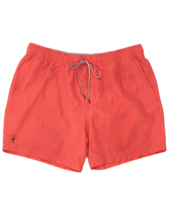 Pantaloncini da bagno da uomo Marks & Spencer grandi in cotone rosa