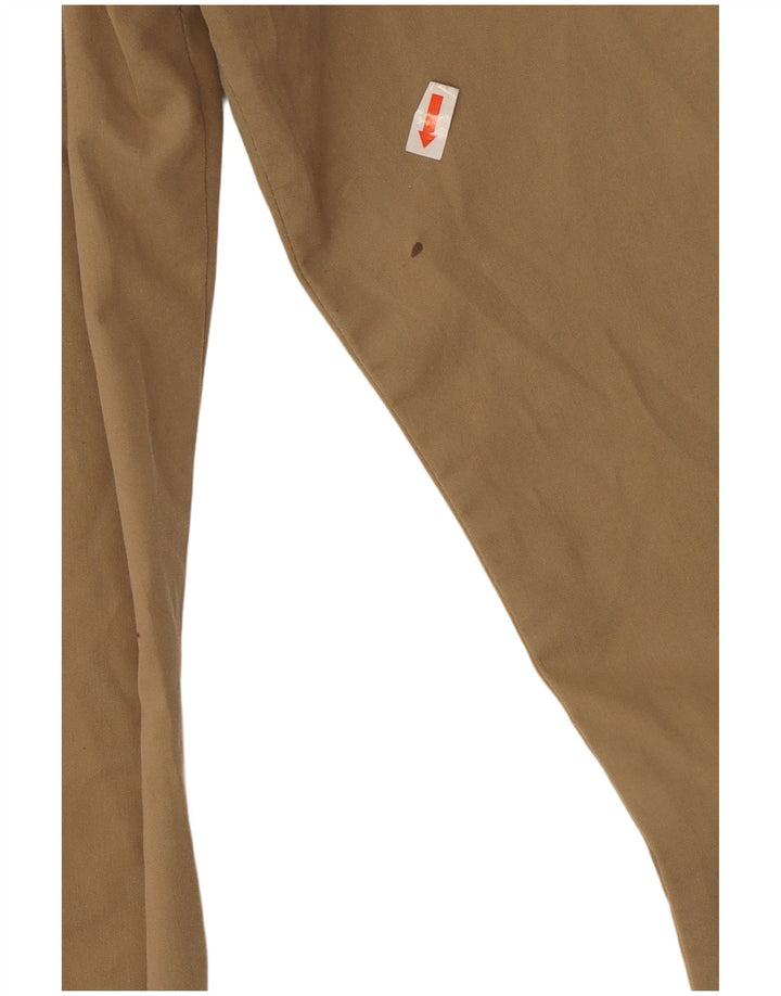Pantaloni chino bootcut da uomo Marks & Spencer blu Harbour W38 L29 Beige