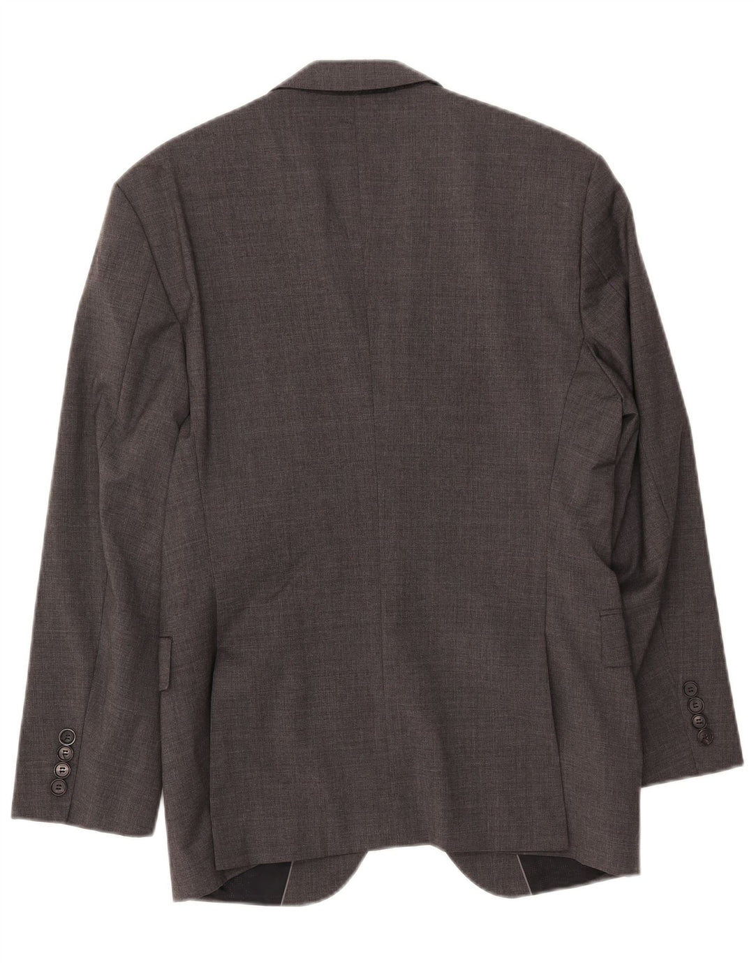 Giacca blazer da uomo a 2 bottoni HUGO BOSS EU 48 lana grigio medio