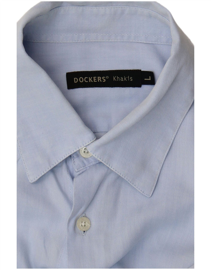 Camicia da uomo Dockers grande blu