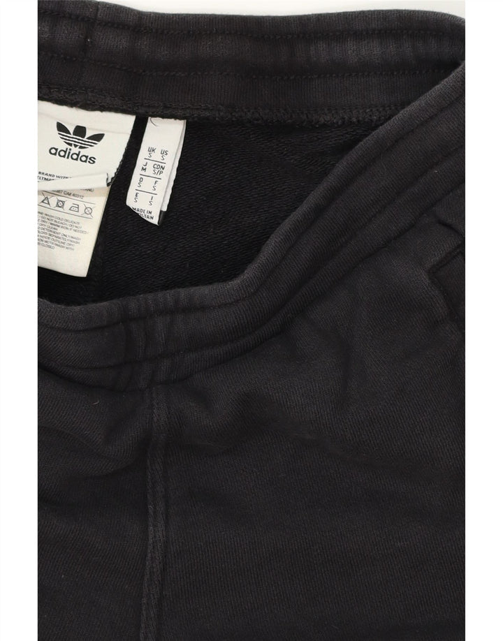 Pantaloncini sportivi da uomo ADIDAS piccoli in cotone nero