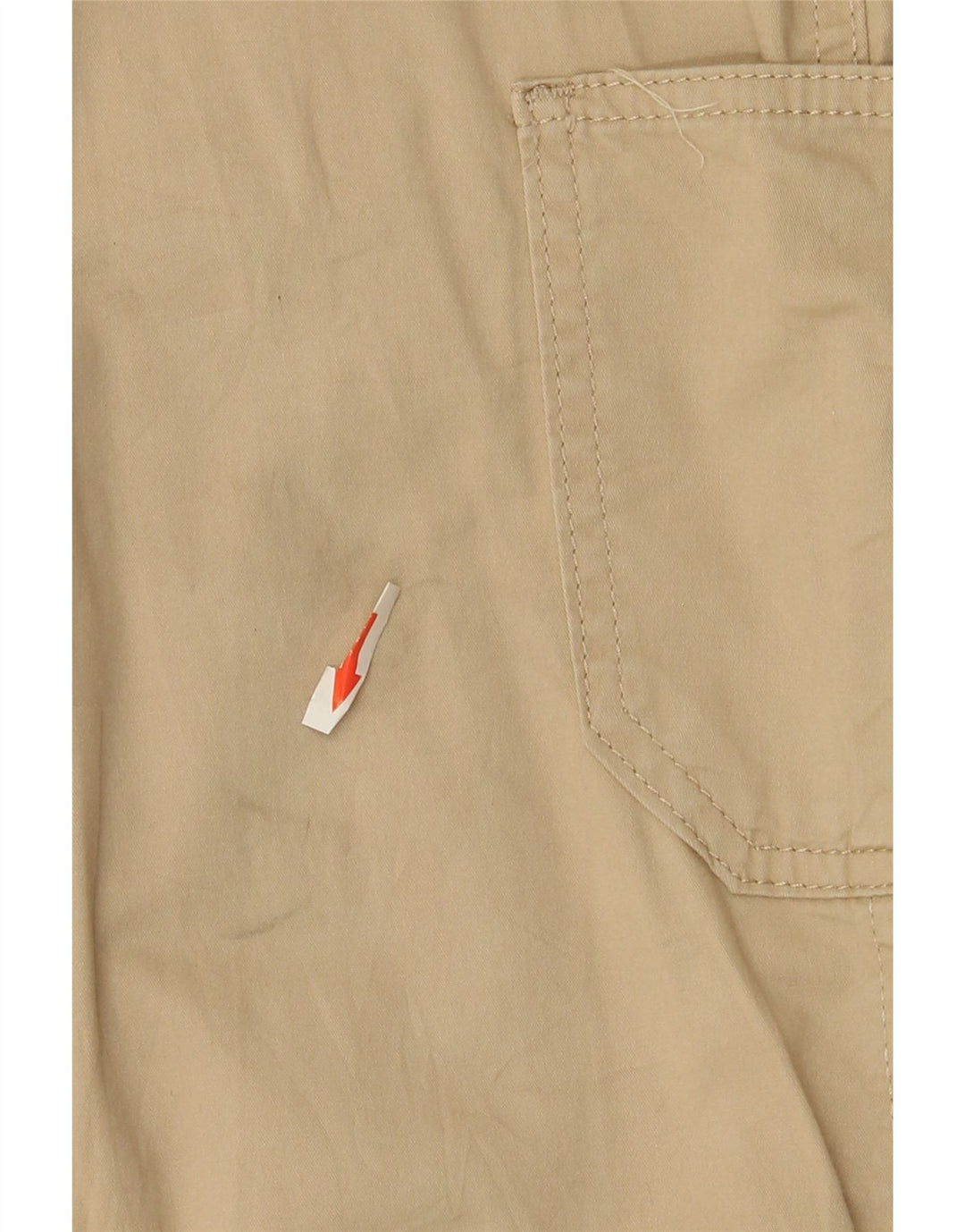Pantaloni cargo Capri da donna a vita media Lee US 10 Large W32 L22 Beige