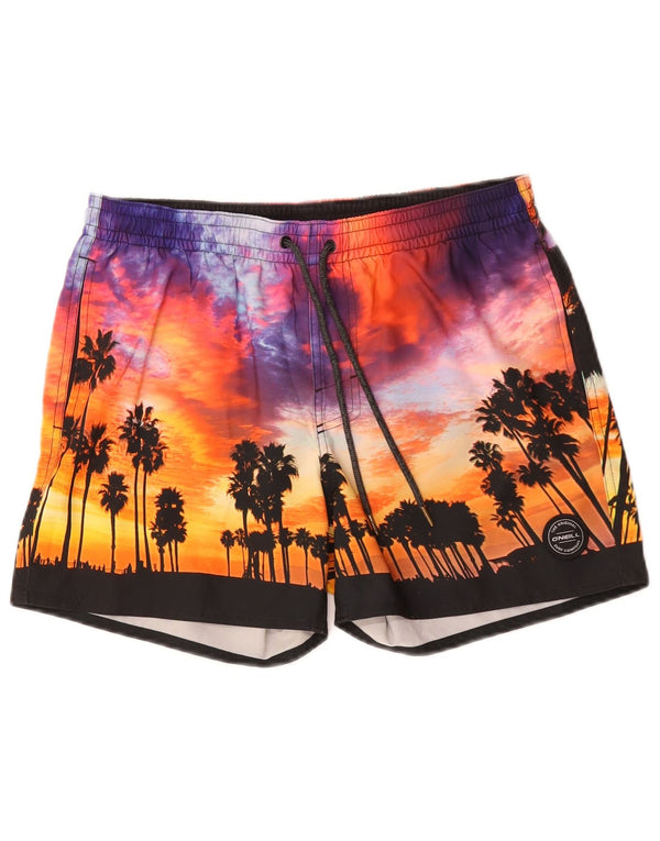 Pantaloncini da bagno grafici da uomo O'Neill medi multicolore