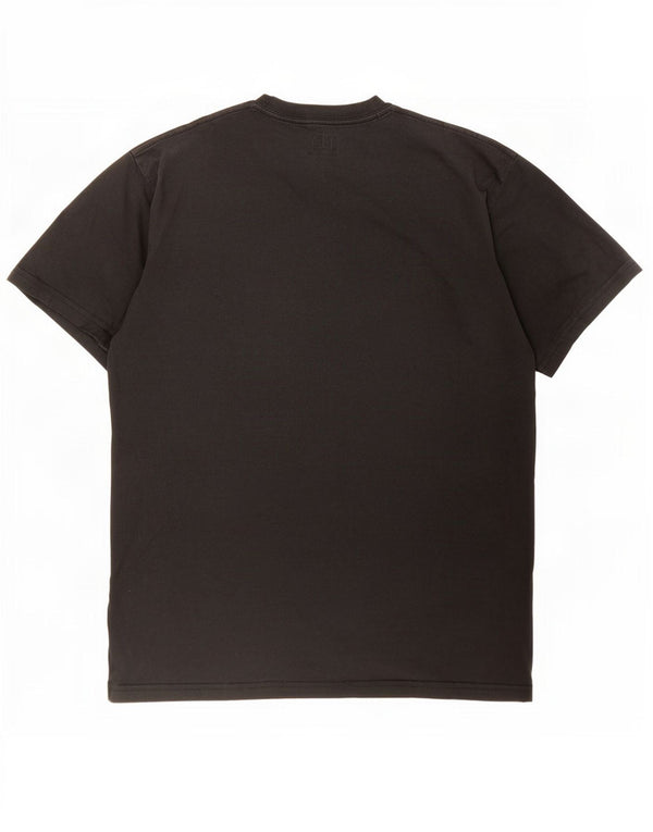 Vans Mens Classic Fit Graphic T-Shirt Top Medium Black Cotton