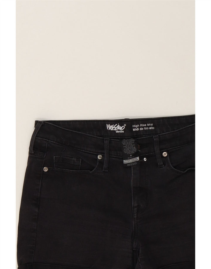 MOSSIMO Womens Denim Shorts US 8 Medium W28 Black Cotton Vintage Mossimo and Second-Hand Mossimo from Messina Hembry 
