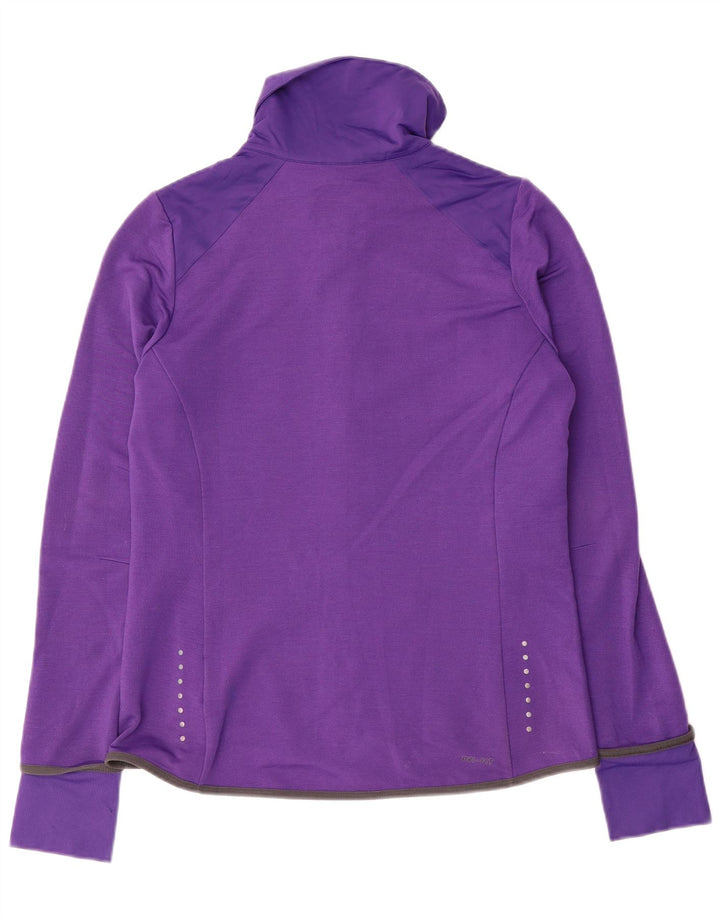 Giacca superiore della tuta da uomo Nike in poliestere viola medio