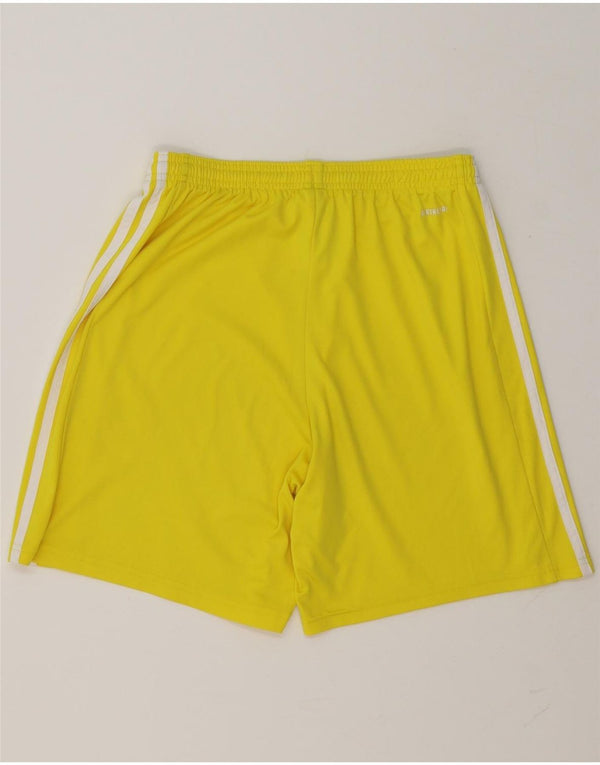 Pantaloncini sportivi ADIDAS Aeroready da uomo in poliestere giallo medio