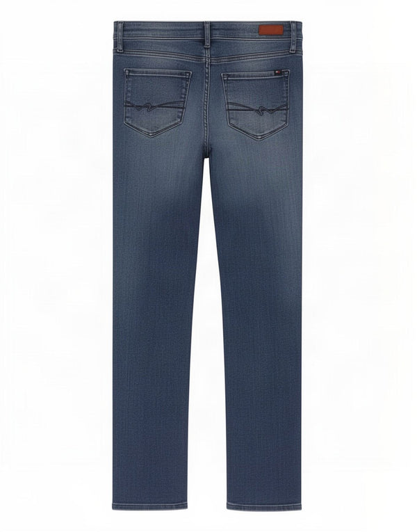 Tommy Hilfiger Donna Roma RW Jeans dritti W29 L32 Cotone Blu
