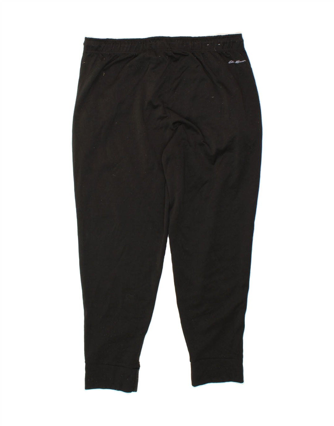 EDDIE BAUER Mens Tracksuit Trousers Joggers Large  Black Polyester Vintage Eddie Bauer and Second-Hand Eddie Bauer from Messina Hembry 