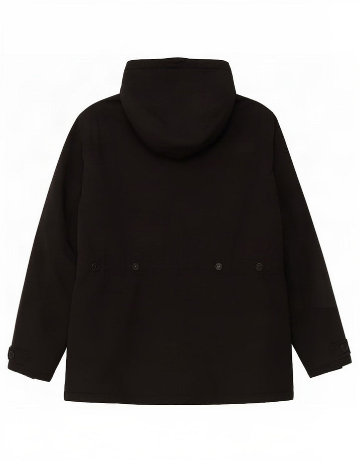 Giacca imbottita con cappuccio da uomo Levi's UK 40 grande poliestere nero