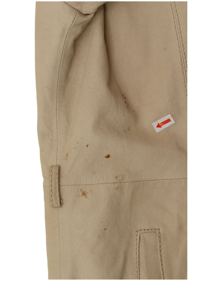 Cappotto Donna in Pelle CONBIPEL IT 48 XL Pelle Beige