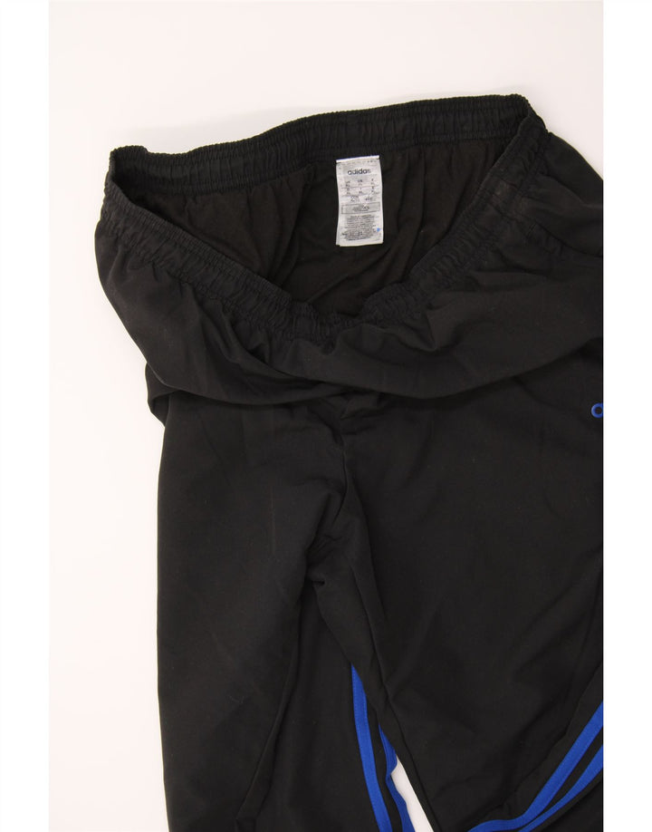 ADIDAS Womens Tracksuit Trousers UK 18 XL  Black Polyester Vintage Adidas and Second-Hand Adidas from Messina Hembry 