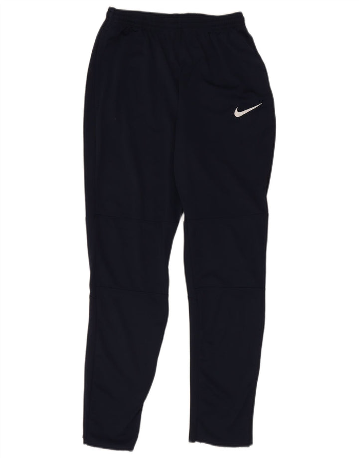 Pantaloni da tuta NIKE da ragazzo Dri Fit 13-14 anni XL blu navy poliestere