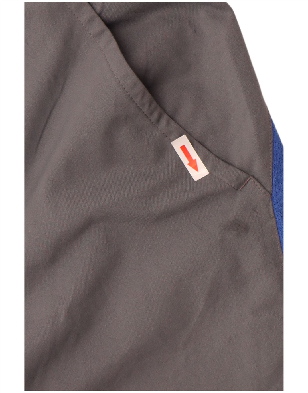 Pantaloncini sportivi Nike Bermuda da uomo in poliestere color block grigio medio