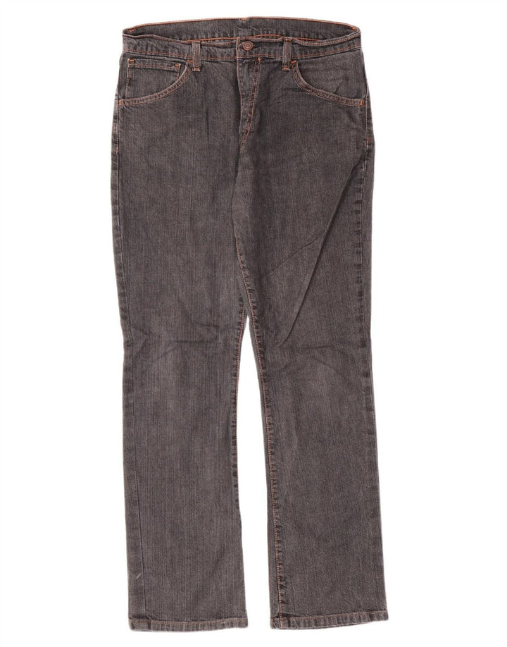 Jeans dritti 525 da donna LEVI'S W32 L30 cotone grigio