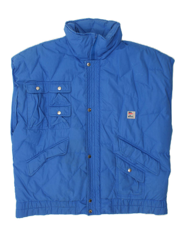 ELHO Mens Padded Gilet IT 52 XL Blue