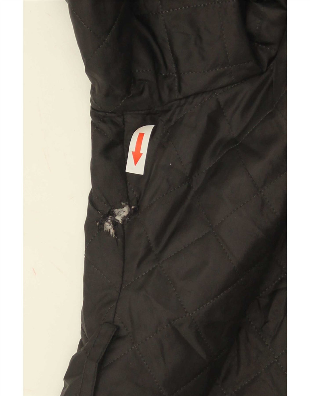 Soprabito trapuntato da donna Marks & Spencer UK 18 XL poliestere nero