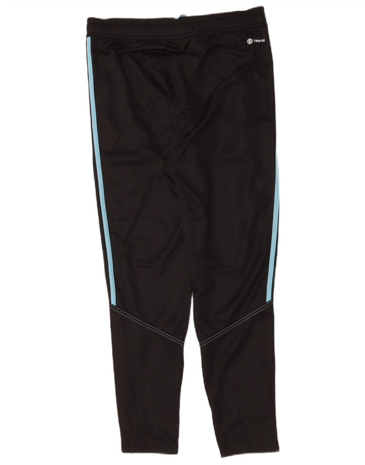 Pantaloni da tuta Adidas Aeroready da uomo in poliestere nero medio