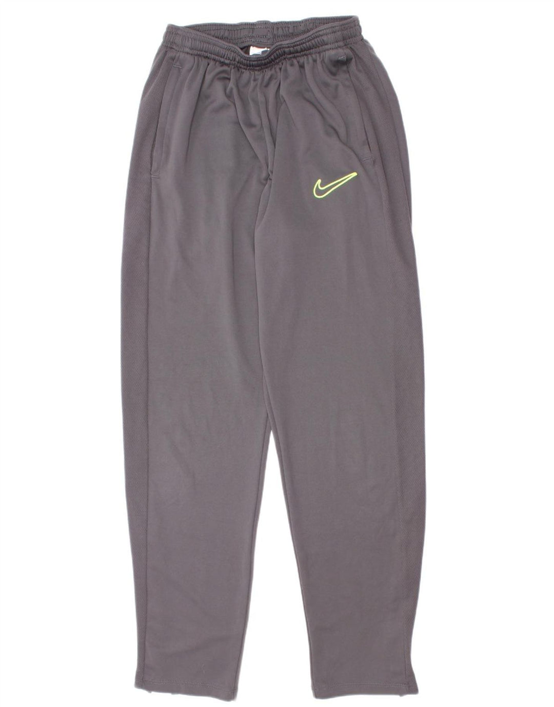 Pantaloni da tuta Nike da ragazzo Dri Fit 13-14 anni W27 L27 poliestere grigio