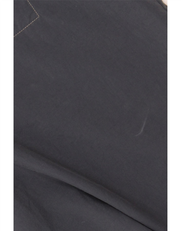 Camicia a maniche corte da uomo ADIDAS UK 46/48 XL Poliestere blu navy