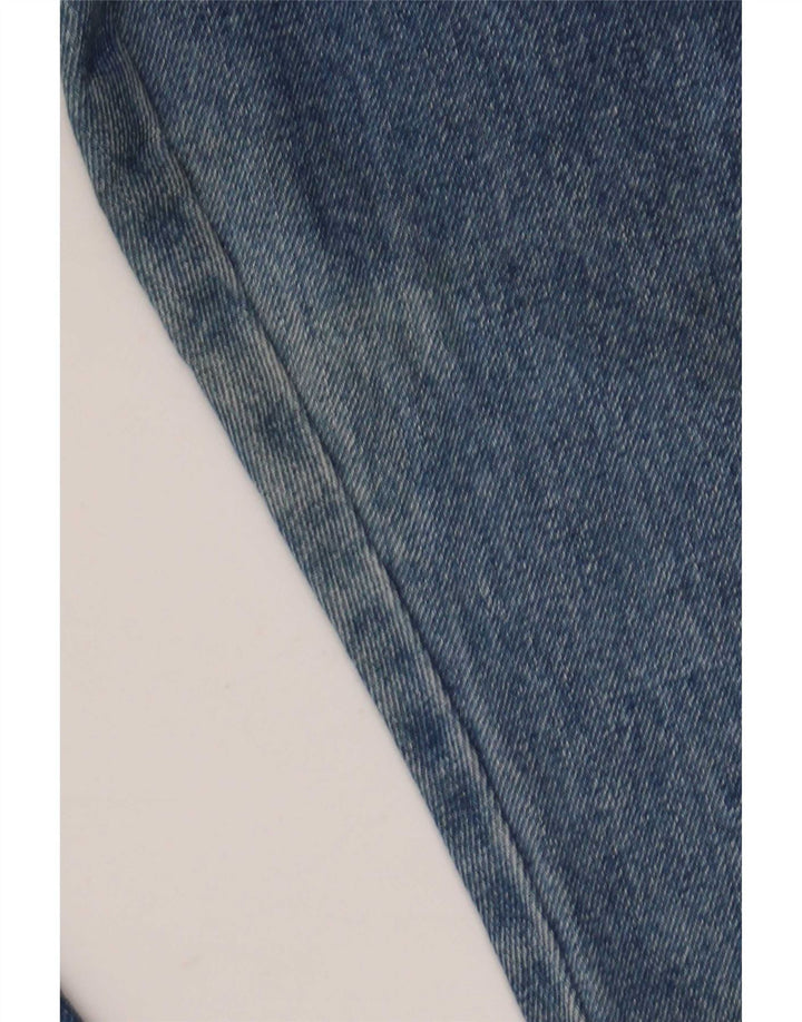 Jeans dritti da uomo Wrangler vestibilità regolare W38 L30 cotone blu