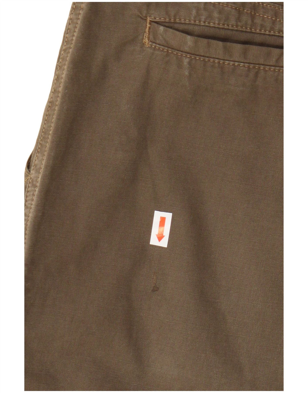 Pantaloncini cargo da uomo Armani IT 46 Small W30 in cotone marrone