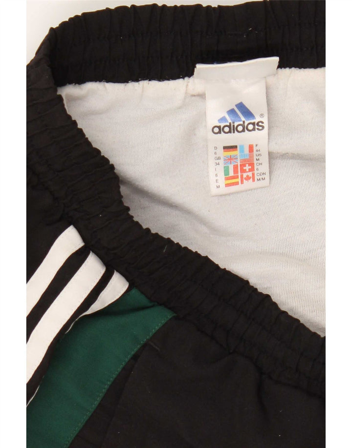 Pantaloncini sportivi da uomo Adidas Medium Black Colourblock in poliestere