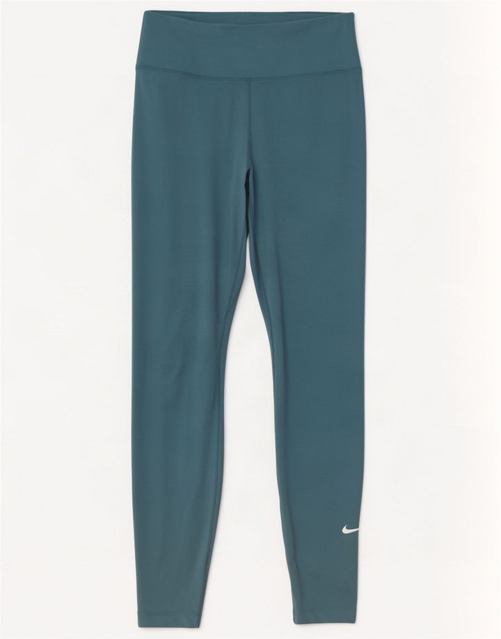 Leggings Nike Dri Fit da donna UK 8 Small Blu Poliestere