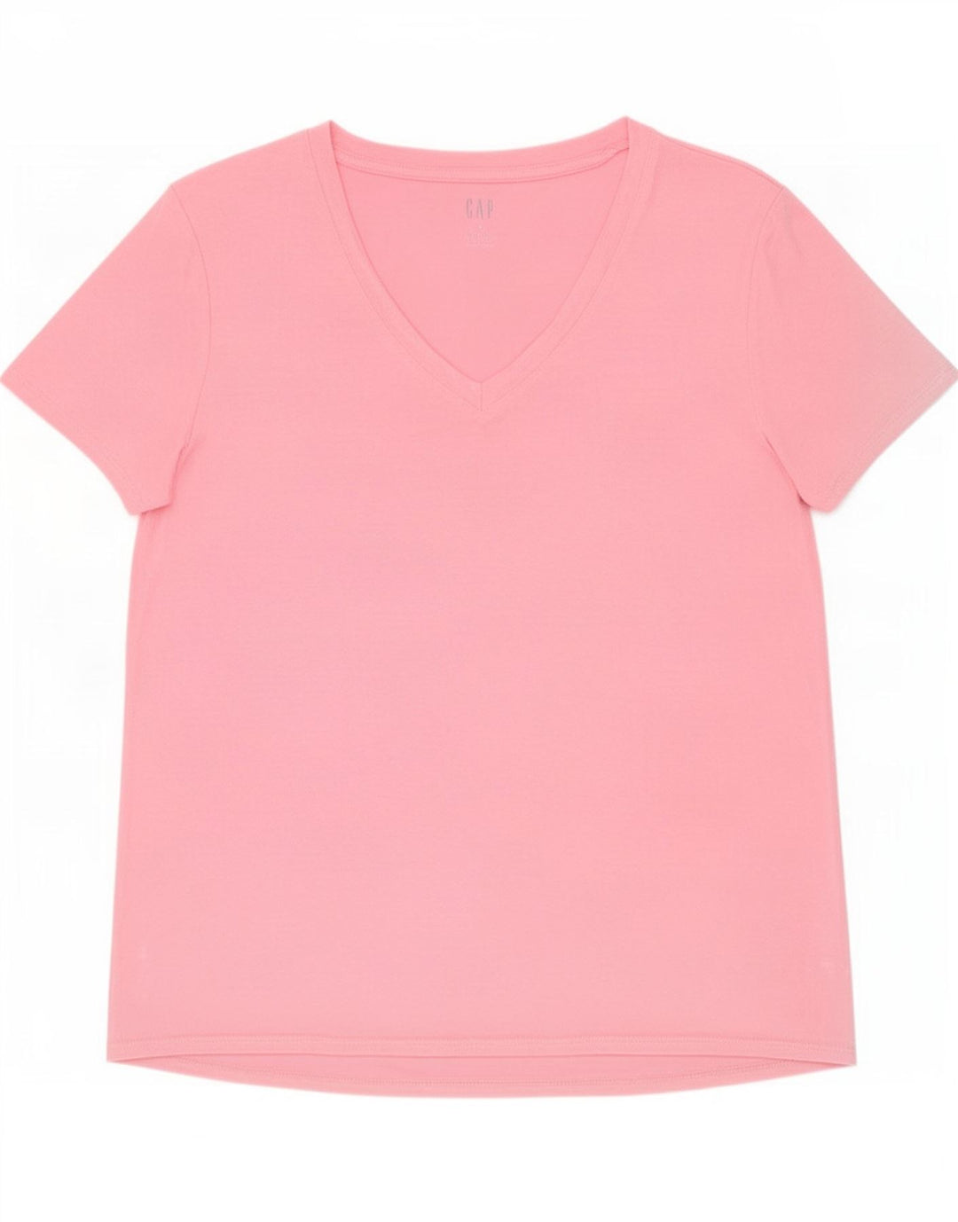 Gap T-shirt da donna Top UK 10 Small Rayon rosa