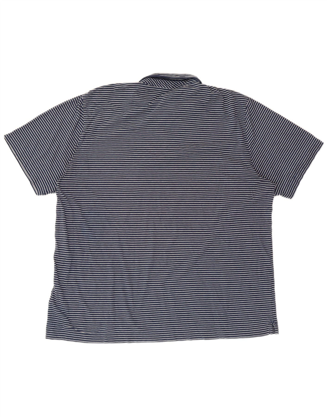 VINEYARD VINES Polo da uomo vestibilità classica XL cotone gessato blu navy