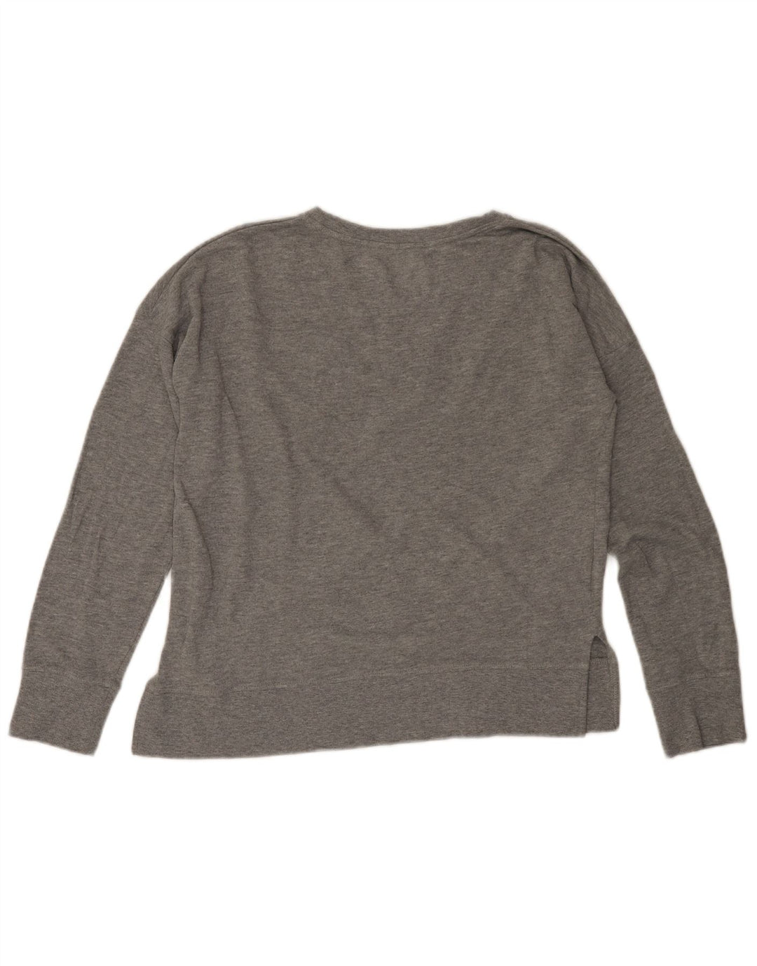 Felpa grafica da donna Tommy Hilfiger Jumper UK 10 Small Grey Flecked