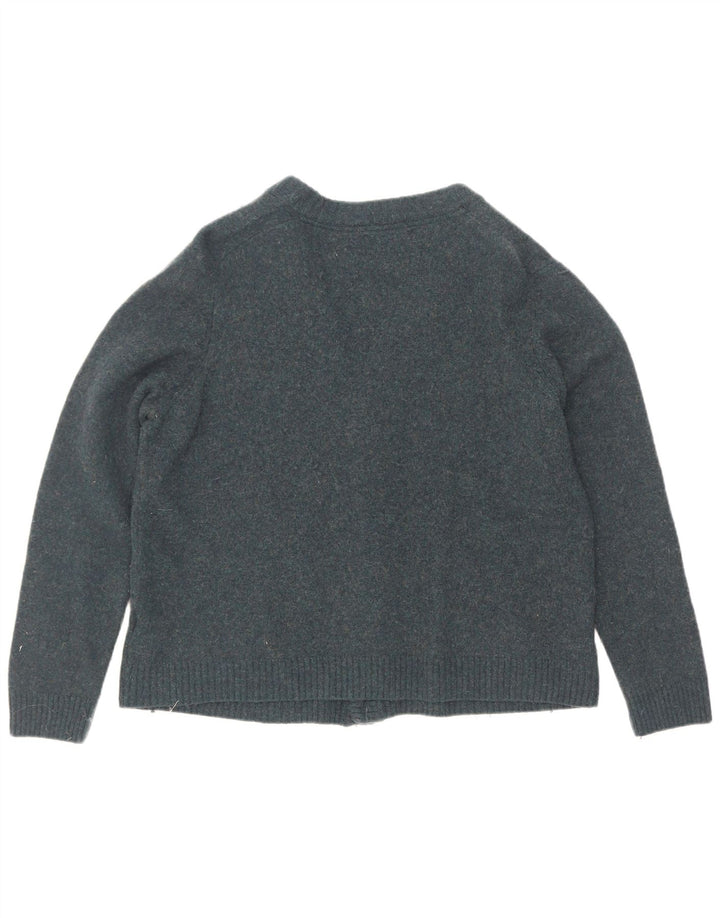 Maglione cardigan da uomo Marks & Spencer 2XL lana blu