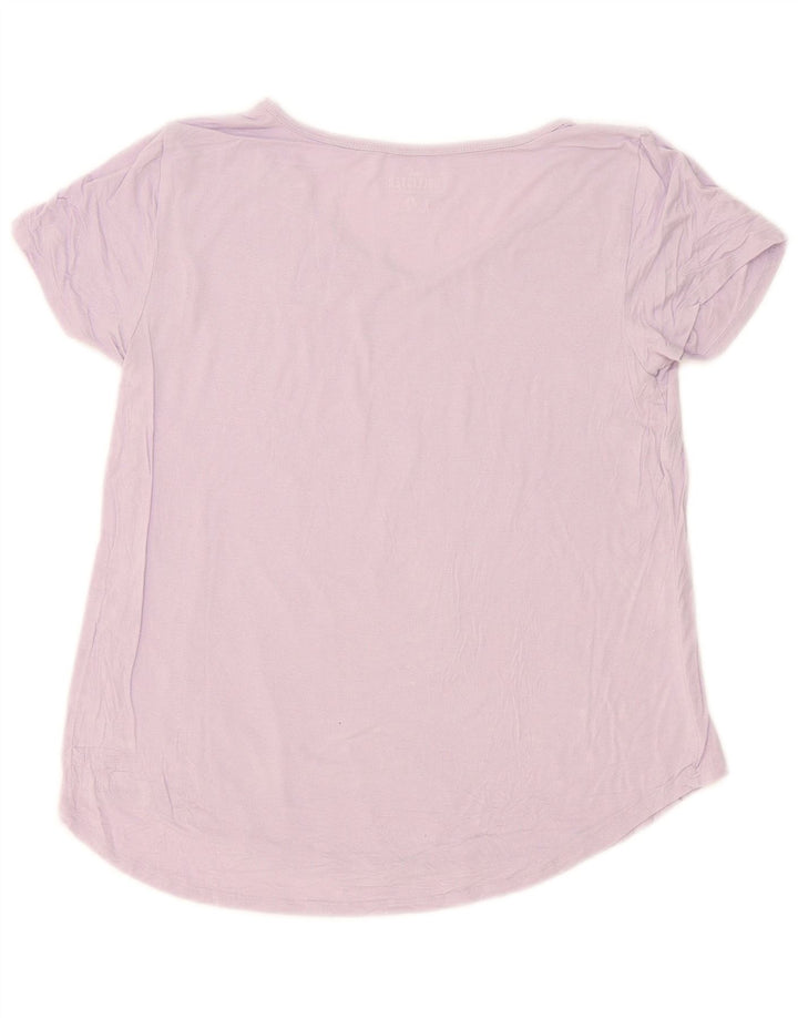 T-shirt Hollister da donna Top UK 14 viola medio