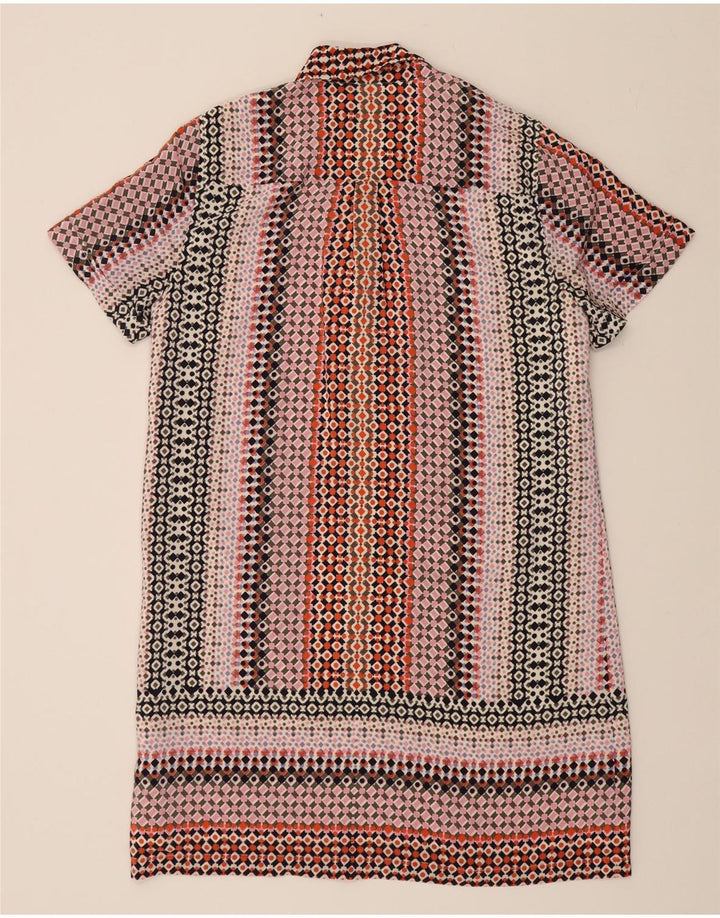 J. CREW Womens Short Sleeve Sheath Dress US 12 Large Multicoloured Vintage J. Crew and Second-Hand J. Crew from Messina Hembry 