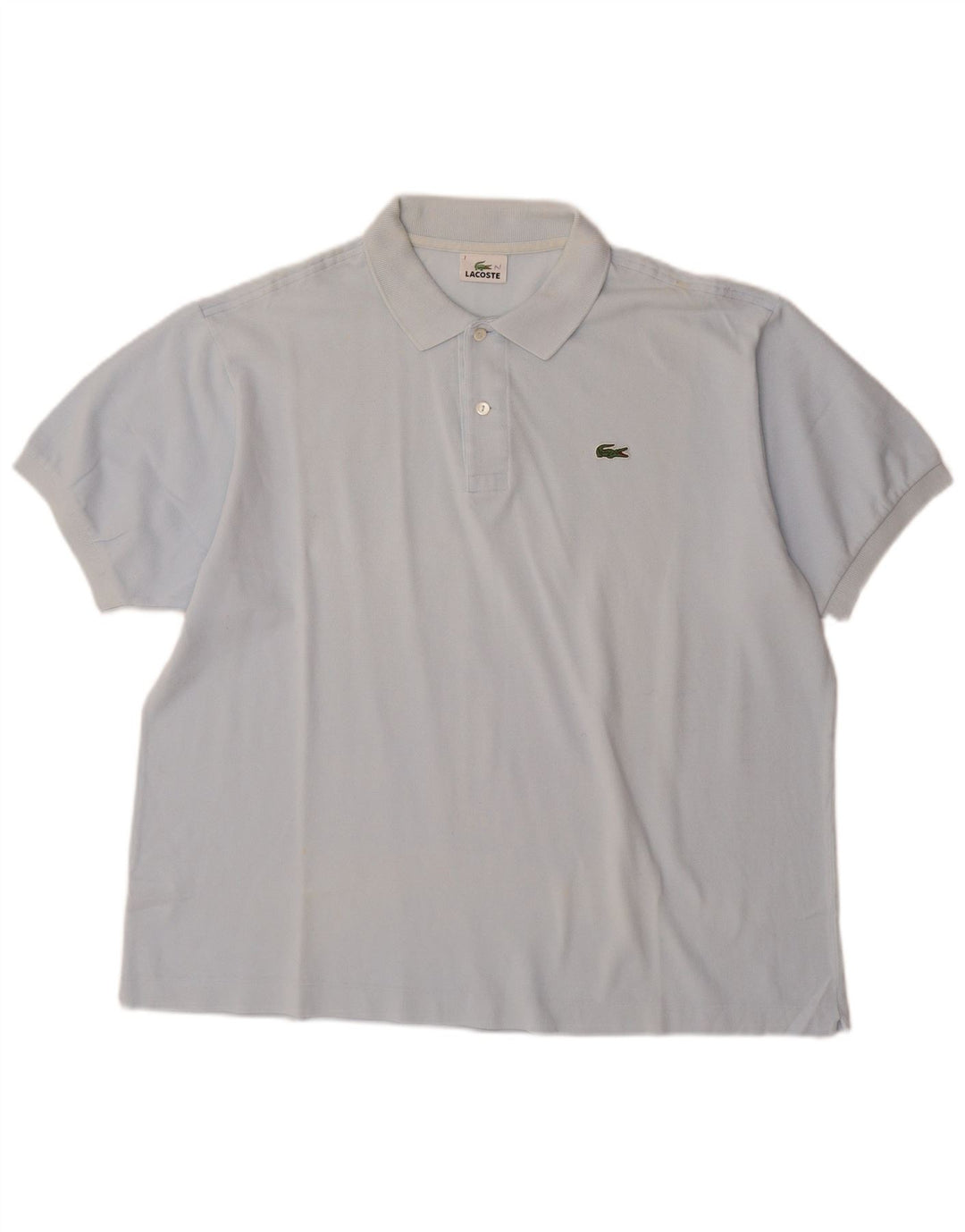 Polo da uomo LACOSTE taglia 7 2XL cotone blu