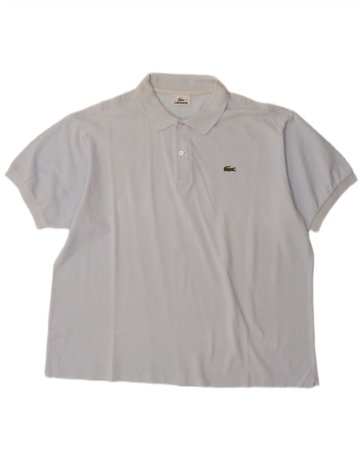 Polo da uomo LACOSTE taglia 7 2XL cotone blu