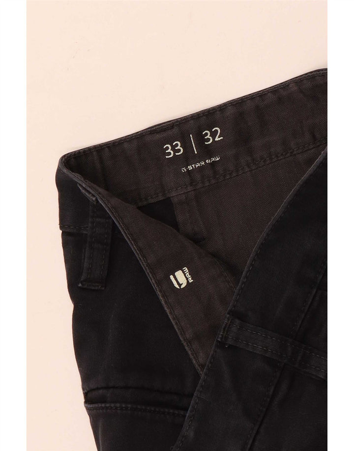 Pantaloni chino slim da uomo G-Star W33 L32 neri