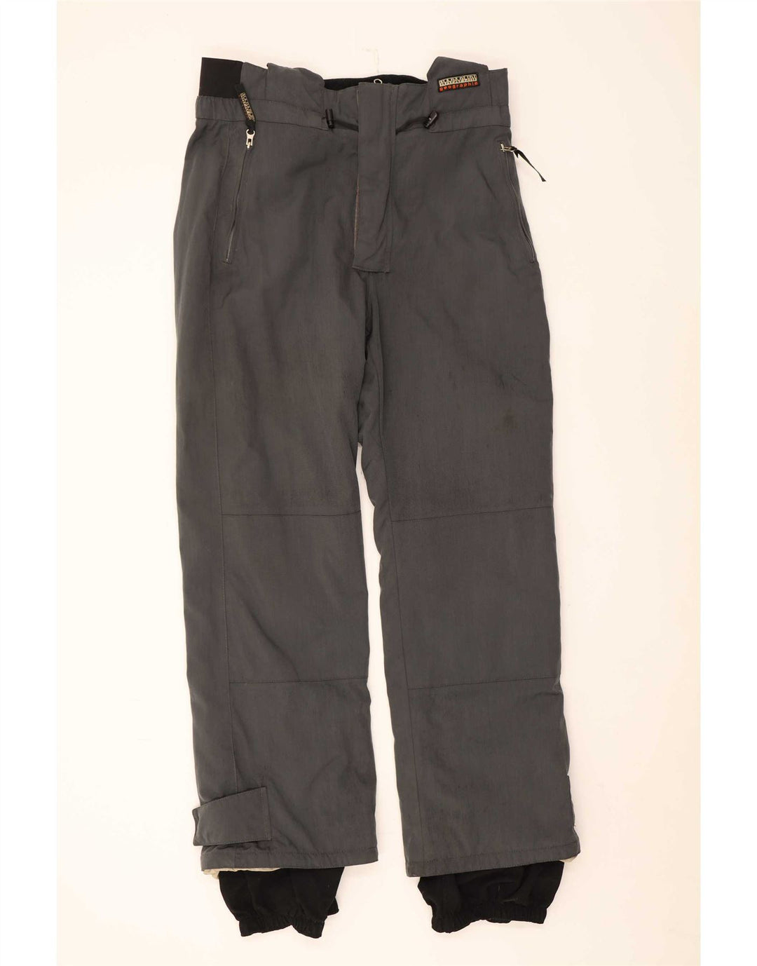 Pantaloni da sci salopette da uomo Napapijri 2XL grigio poliammide