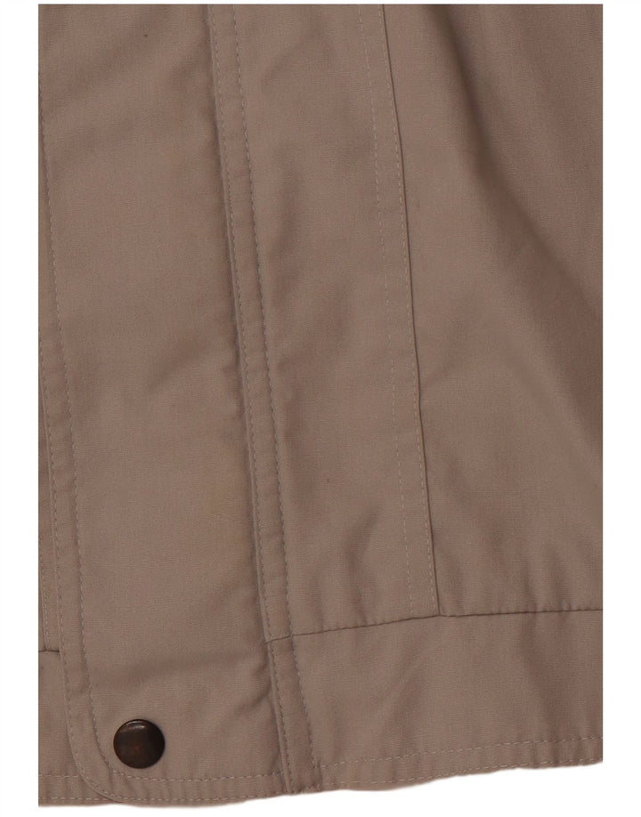 JOHN MONROE Giacca utilitaria da uomo UK 42 XL Poliestere grigio