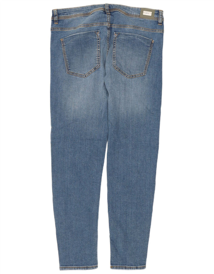 Jeans slim da donna Zara EU 40 medio W30 L26 cotone blu