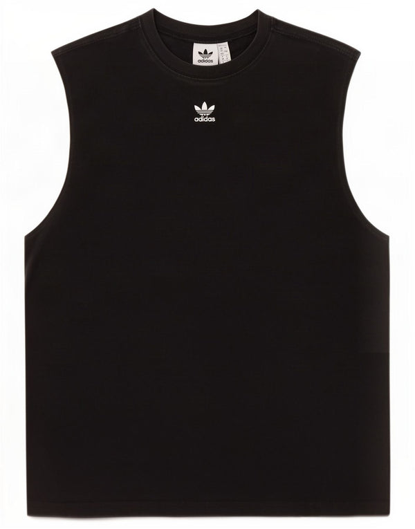 Canotta da donna Adidas UK 12 cotone medio nero