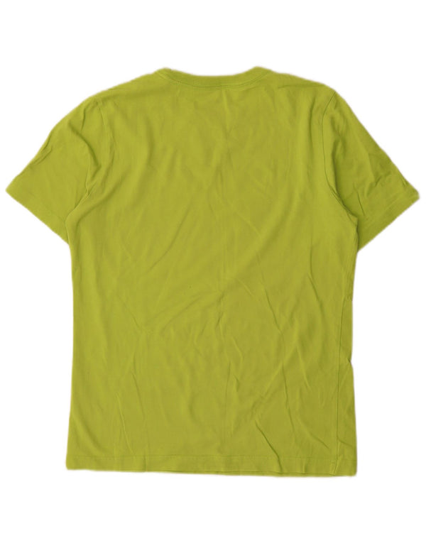 T-shirt grafica Adidas da bambino 13-14 anni in cotone verde