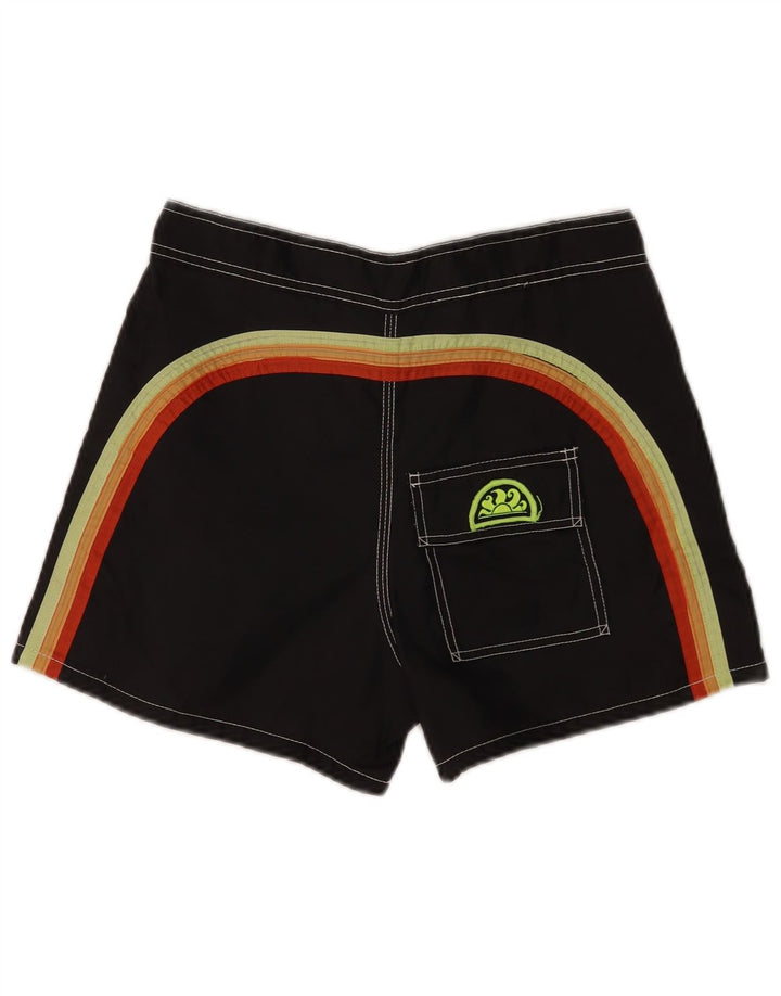Pantaloncini da bagno da uomo Sundek piccoli in nylon nero