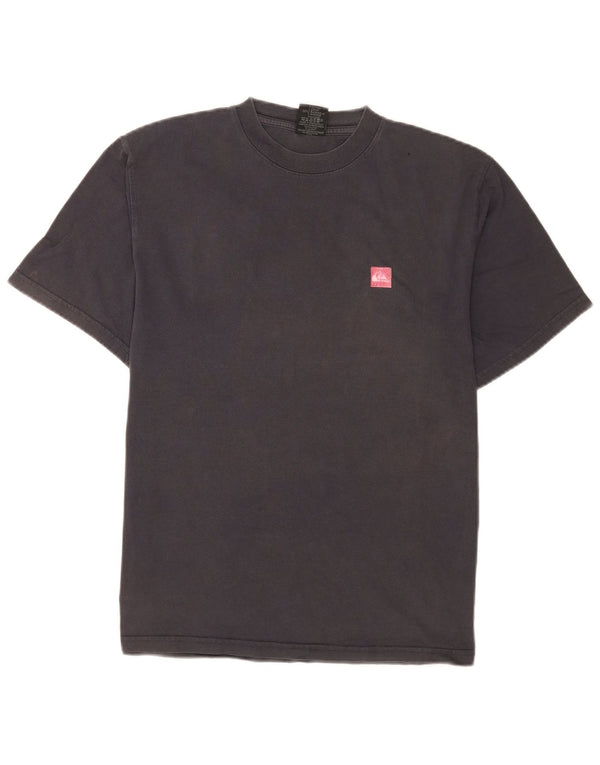 T-shirt grafica Quiksilver per ragazzi 15-16 anni in cotone blu navy