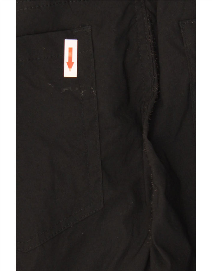 Pantaloni casual slim da uomo DKNY W32 L32 nylon nero