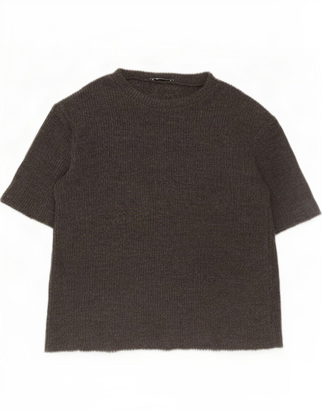 T-shirt oversize da donna Zara UK 10 piccola grigia