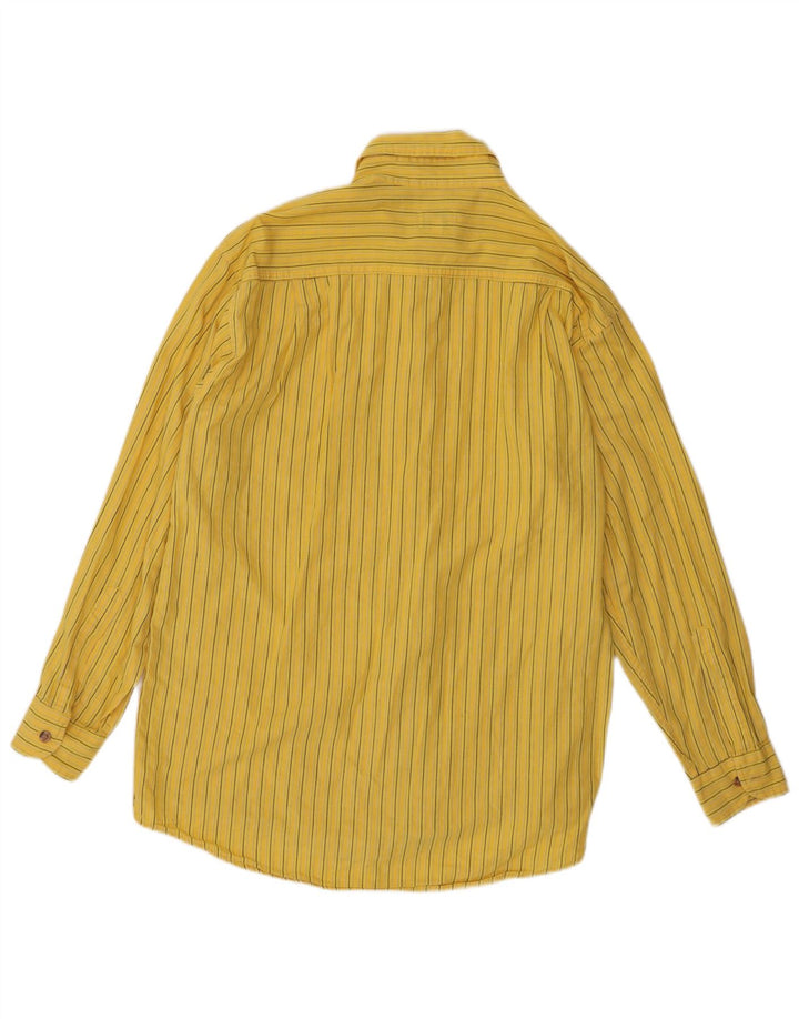 Camicia Levi's Uomo Piccola in cotone a righe gialle