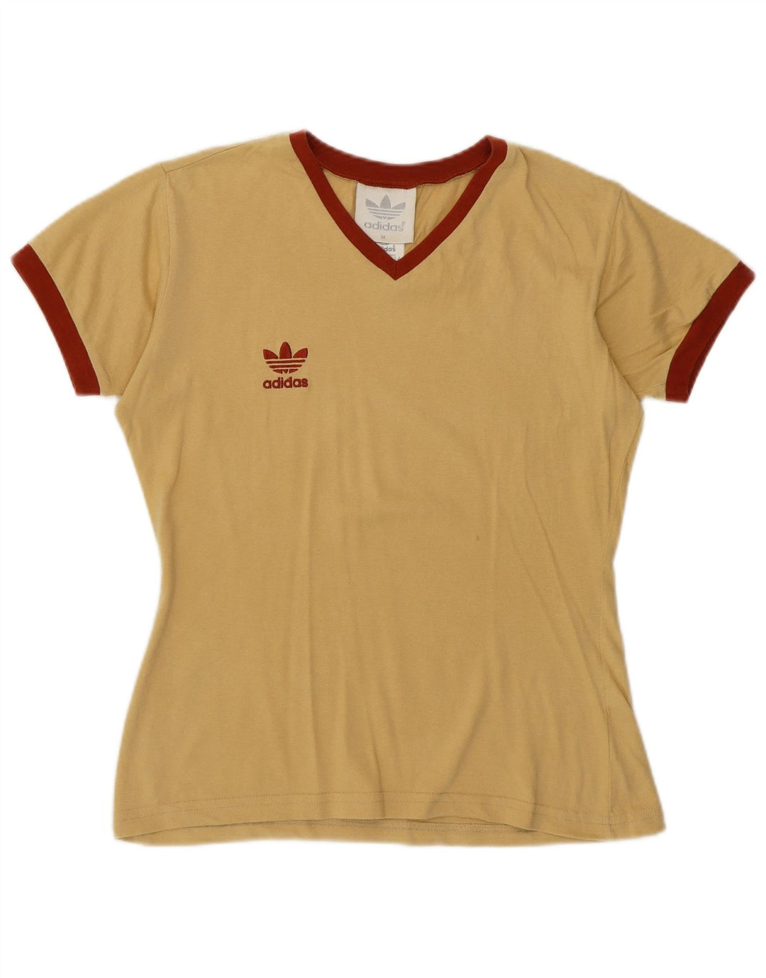 Maglietta ADIDAS da donna Top UK 14 media gialla